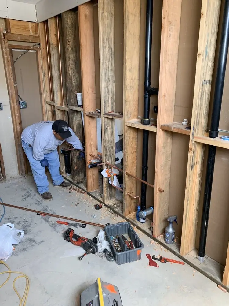 Commercial rough-in plumbing for Commercial Plumbing in Downtown Newnan